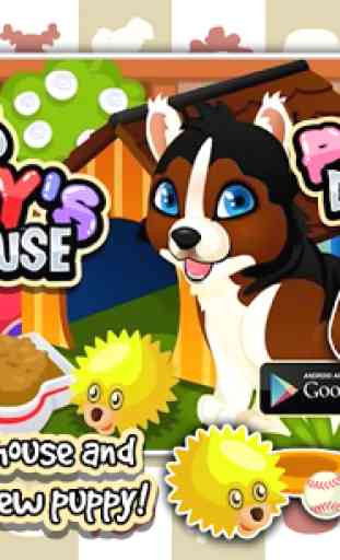 Puppy Pet Care & Dog House 1