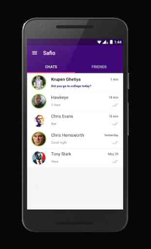 Safio - Safest Chat App 1