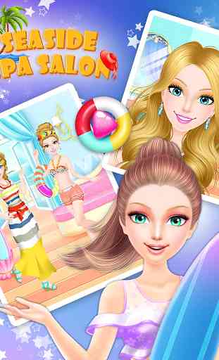 Seaside Salon: Girls Games 1