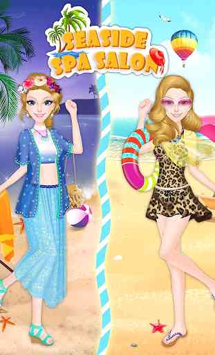 Seaside Salon: Girls Games 2