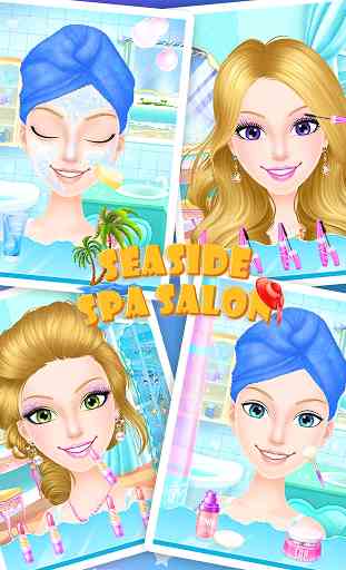 Seaside Salon: Girls Games 3