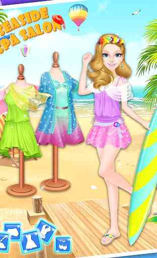 Seaside Salon: Girls Games 4