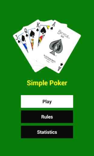 Simple Poker 1