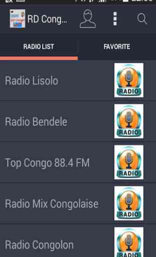 Stations de radio RD Congo 1
