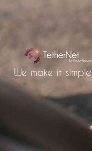 TetherNet - VPN Tethering 1