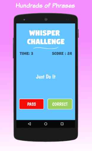The Whisper Challenge 1