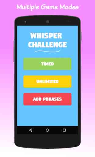 The Whisper Challenge 2