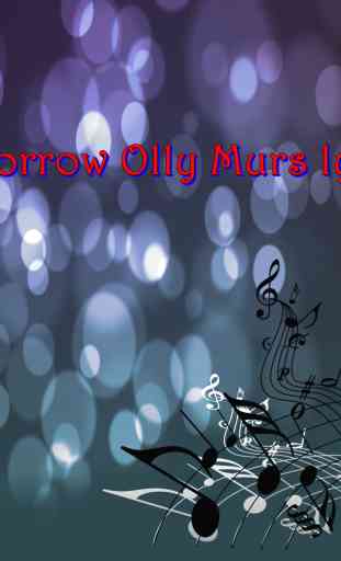 Tomorrow Olly Murs lyrics 1