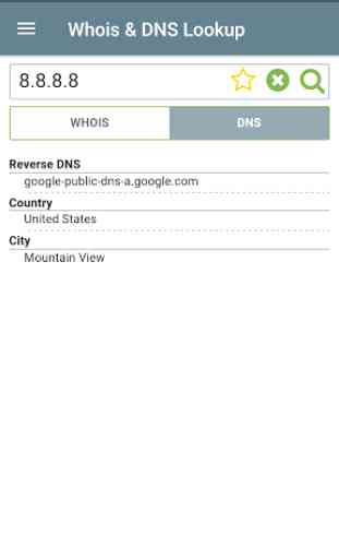 Whois & DNS Lookup - Domain/IP 4