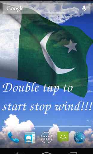3D Pakistan Flag LWP 1