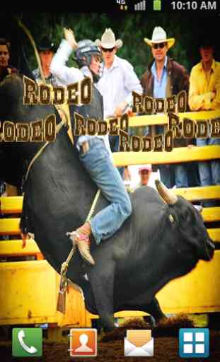 Bull Rodeo Live Wallpaper 3