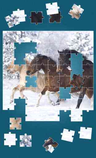Cheval Jeux de Puzzle 3