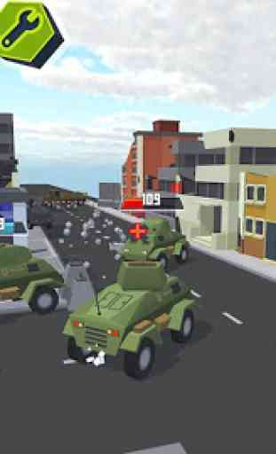 Cube Tanks - Blitz War 3D 1