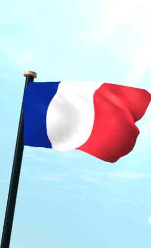 France Drapeau 3D Gratuit 1