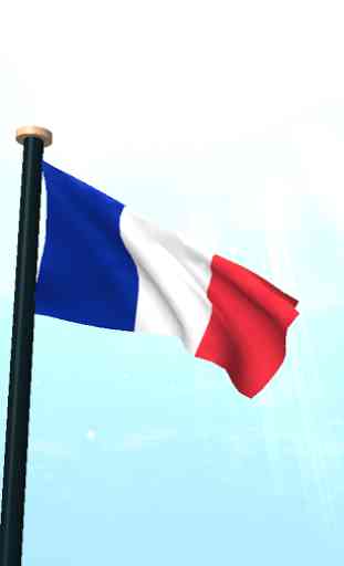 France Drapeau 3D Gratuit 2