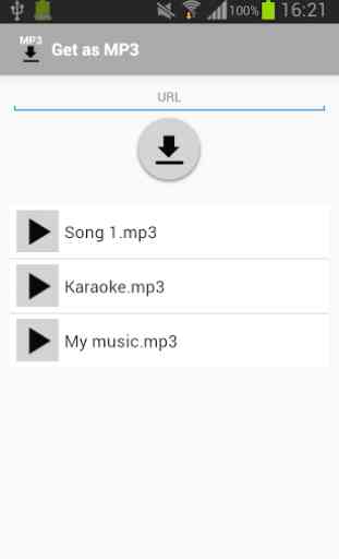 Get as MP3 2