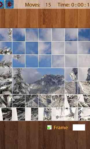 Jigsaw Puzzle Neige Paysage 4