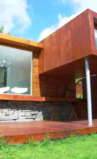 Maison en bois design 1