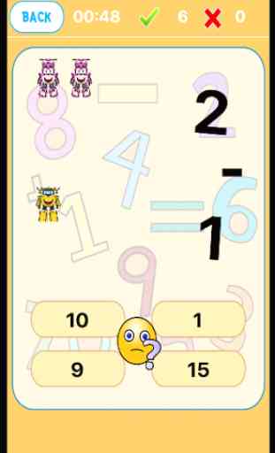 Math Game Kids Robocar Free 1