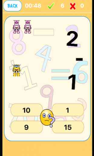 Math Game Kids Robocar Free 4
