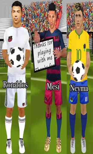 Messi Ronaldo Neymar Soccer 1