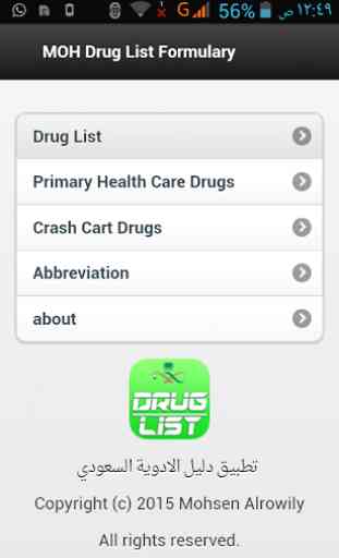 MOH Drug List Formulary 1