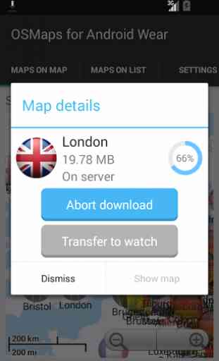OSM Offline Maps Android Wear 1