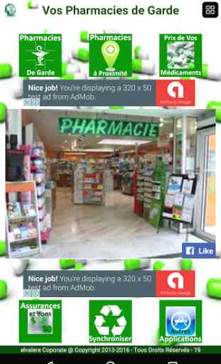Pharmacie Garde RCI 1
