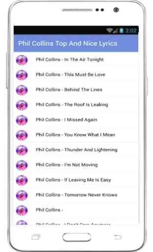 Phil Collins Lyrics 1