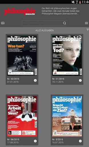 Philosophie Magazin 1