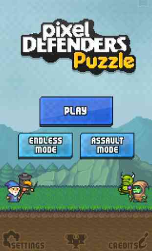 Pixel Defenders Puzzle 1