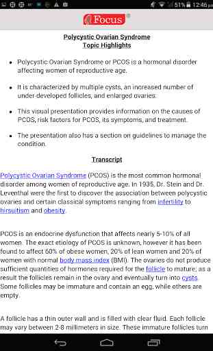 Polycystic Ovarian Syndrome 4