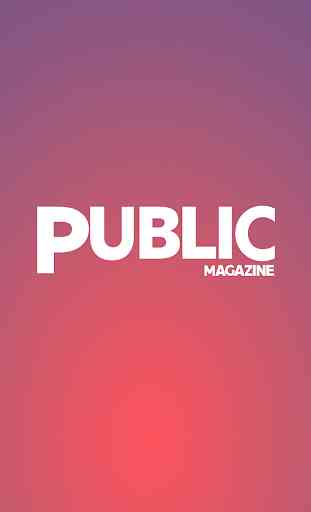 PUBLIC magazine AR 3