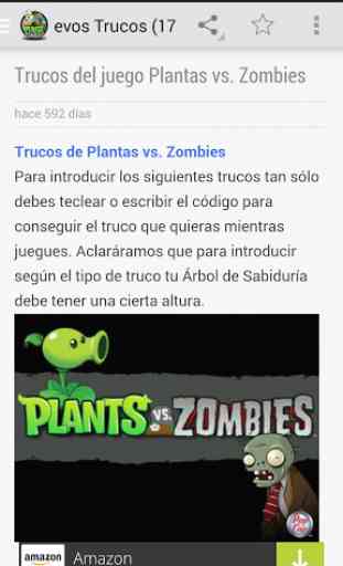 Trucos Plants vs Zombies 1