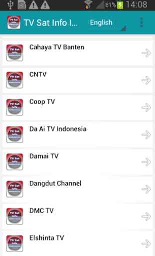TV Sat Infos Indonésie 2