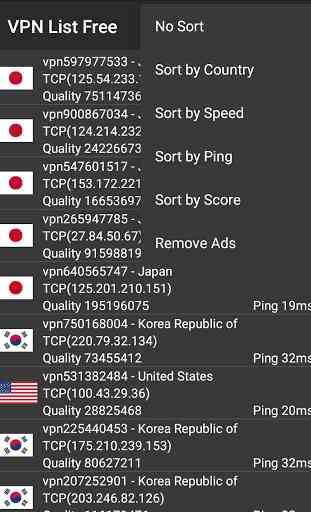 VPN List Free 3