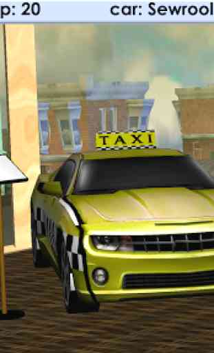 3D Taxi Drag Race 4