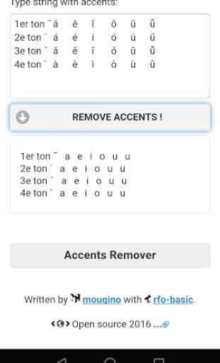 Accents Remover 3