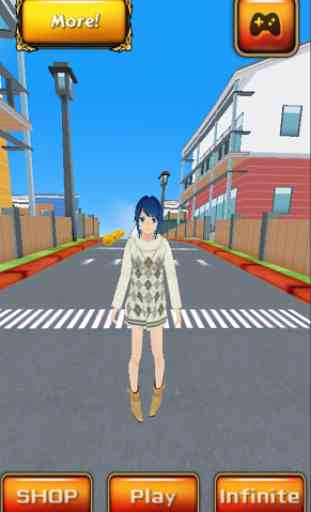 Anime Girl Runner 1