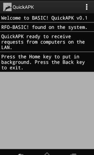 BASIC! Quick APK (WiFi) 1