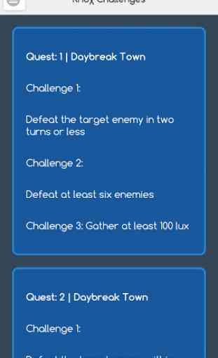 χblade Challenges Guide 1