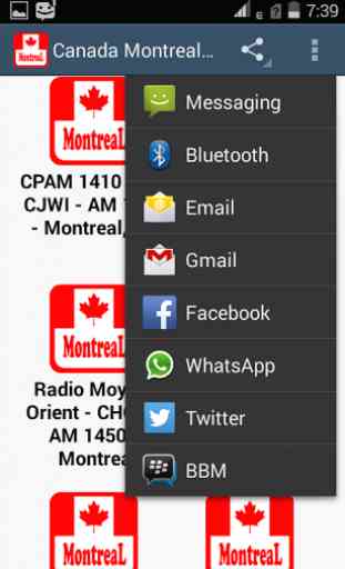 Canada Montreal Radio Stations 3
