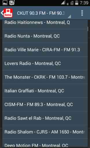 Canada Montreal Radio Stations 4
