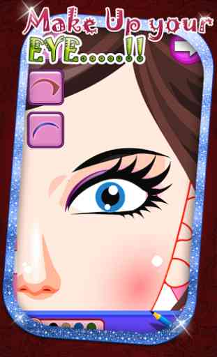 d'yeux maquillage Dress Up 2