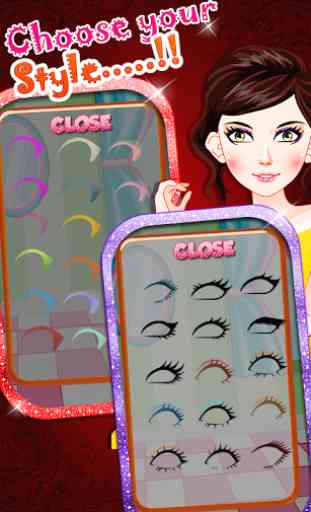 d'yeux maquillage Dress Up 3