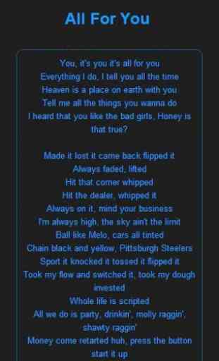 French Montana music lyrics 4