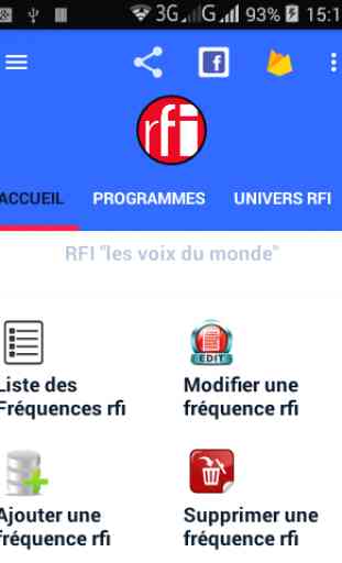 Fréquences FM RFI 2