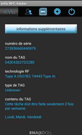 inViu NFC-tracker 2