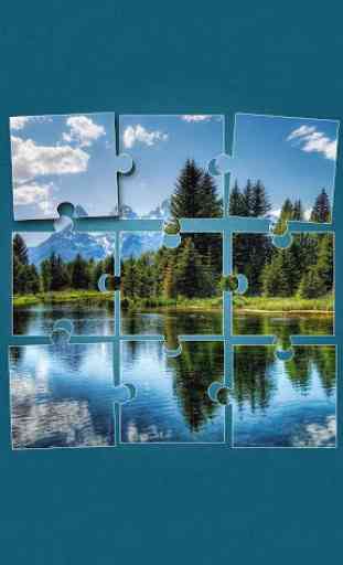 Nature Jeu de Puzzle: Paysages 1