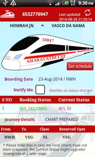 PNR Status - Indian Railways 4